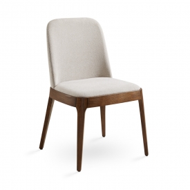 Marion Dining Chair: Light Grey